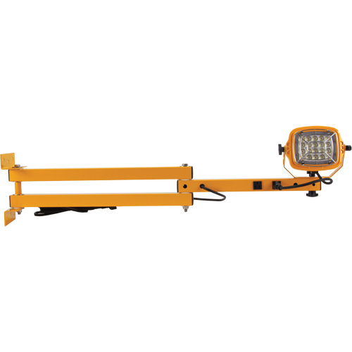 Lampe de quai, Bras 40", 50 W, Ampoule DEL, M&eacute;tal Pronet Distribution