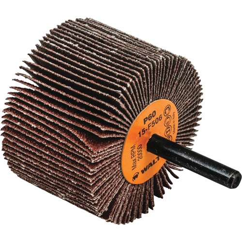 Disque &agrave; lamelles Coolcut, Oxyde d'aluminium, Grain 60, 2-1/2" x 1-1/2" x 1/4" Pronet Distribution