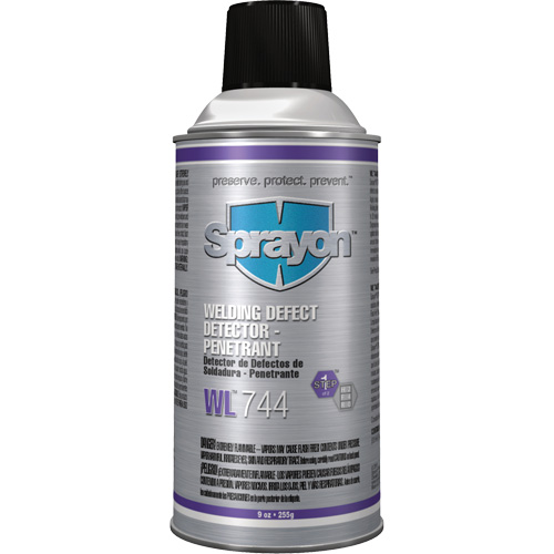 P&eacute;n&eacute;trant pour la d&eacute;tection des d&eacute;fauts de soudure WL744, Canette a&eacute;rosol Pronet Distribution