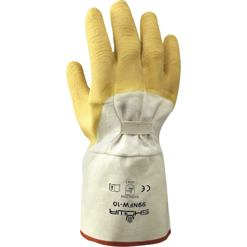 Gants robustes 99NFW, 10/Grand, R&ecirc;vetement Latex de caoutchouc, Enveloppe en Coton Pronet Distribution