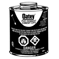 PVC Heavy-Duty Cement, 946 ml, Brush-Top Can, Grey Pronet Distribution