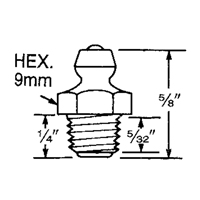 Raccord, Filetage de 8 mm Pronet Distribution