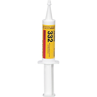 Adh&eacute;sif structurel 332 pour environnements s&eacute;v&egrave;res, 623 g, Seringue, Ambr&eacute;e Pronet Distribution