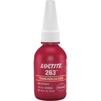 Compos&eacute; de blocage 263 s&eacute;chage rapide, Rouge, &eacute;lev&eacute;, 10 ml, Bouteille Pronet Distribution