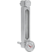 Aluminum Liquid Level Gauge, Threaded, 5" L, 205°F (96.11° C) Pronet Distribution