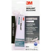Marine Grade Silicone Sealant, 3 oz., Tube, Clear Pronet Distribution
