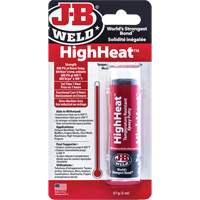 Colle &eacute;poxyde r&eacute;sistant aux temp&eacute;ratures &eacute;lev&eacute;es HighHeat, 2 oz, B&acirc;ton, Gris Pronet Distribution