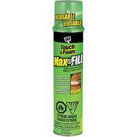 Touch 'n Foam&reg; Max Fill Triple Expanding Sealant, 566 g, Aerosol Can, Cream Pronet Distribution