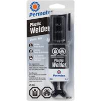 Plastic Welder Epoxy, 25 ml, Syringe, Two-Part, Black Pronet Distribution