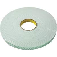 Double-Coated Foam Tape, 33 m (108') L x 18 mm (3/4") W, 62.5 mils, Urethane Pronet Distribution