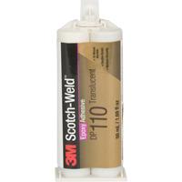 Scotch-Weld Adhesive, 1.64 fl. oz., Dual Cartridge, Two-Part, Clear Pronet Distribution
