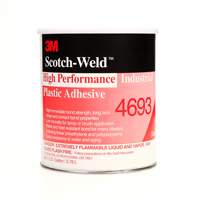 High-Performance Industrial Plastic Adhesive, 1 gal., Gallon, Yellow Pronet Distribution