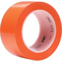 471 Vinyl Tape, 50.8 mm (2") W x 32.9 m (108') L, 5.2 mils, Orange Pronet Distribution