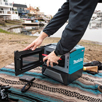 Four &agrave; micro-ondes sans fil 40 V Max XGT (outil seulement), 350 W/500 W, Noir/bleu Pronet Distribution