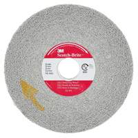 Meule d'&eacute;barbage EXL Scotch-Brite, 6" x 1", Arbre de 1"-8, 1, Oxyde d'aluminium Pronet Distribution