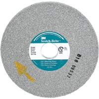 Meule d'&eacute;barbage EXL Scotch-Brite, 6" x 1/2", Arbre de 1", Oxyde d'aluminium Pronet Distribution