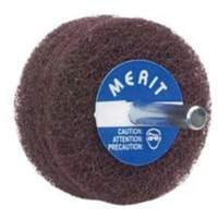 Abrasotex Non-Woven Disc Wheel, 3" Dia. x 1" W, 1/4" Arbor, Aluminum Oxide Pronet Distribution