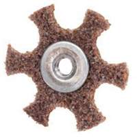 Disque abrasif en forme d'&eacute;toile pour pr&eacute;paration de surface Abrasotex , 2" dia., Grain Cors&eacute;, Oxyde d'aluminium Pronet Distribution