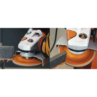 Disque &agrave; lamelles Enduro-Flex, 4-1/2" x 5/8"-11, Type 27, Grain 40, Alumine de zirconium Pronet Distribution