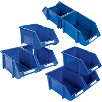 Stack & Hang Bin, 7-7/8" W x 7" H x 17-11/16" D, Green Pronet Distribution
