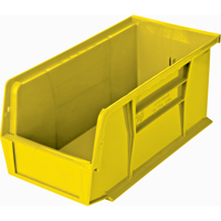 Bacs ultra empilable & suspendable, 5-1/2" la, 5" h x 10-7/8" p, Jaune Pronet Distribution