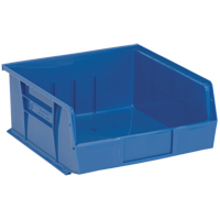 Bacs ultra empilable & suspendable, 11" la, 5" h x 10-7/8" p, Bleu Pronet Distribution