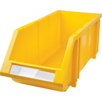 Stack & Hang Bin, 7-7/8" W x 7" H x 17-11/16" D, Yellow Pronet Distribution