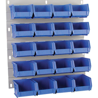 Panneau &agrave; suspendre, 20 bacs, 18" la x 1" p x 19" h Pronet Distribution