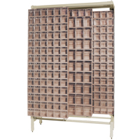 Syst&egrave;me de stockage &agrave; glissi&egrave;re &agrave; bacs basculants autonome, 48" la x 18" p x 77" h, 303 tiroirs Pronet Distribution