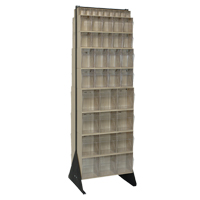 Support pour bacs basculants, 23-5/8" la x 16" p x 75" h, 72 tiroirs Pronet Distribution