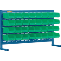 Rayonnage &agrave; persienne avec bacs, 32 bacs, 36" la x 8-1/4" p x 22" h Pronet Distribution