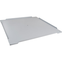 Carrousel de casiers &agrave; tiroirs industriels & robustes, Acier, 27-1/2" la x 27-1/2" p x 1" h, Gris Pronet Distribution