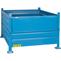 Bulk Stacking Containers, 30" H x 34.5" W x 40.5" D, 4500 lbs. Capacity Pronet Distribution