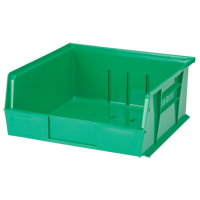 Stack & Hang Bin, 11" W x 5" H x 10-7/8" D, Green Pronet Distribution