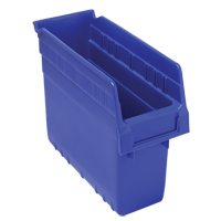 Bacs pour &eacute;tag&egrave;re Store-Max, 4-3/8" la x 8" H x 11-5/8" p, Bleu, Capacit&eacute; 44 lb Pronet Distribution