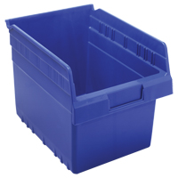 Bacs pour &eacute;tag&egrave;re Store-Max, 8-3/8" la x 8" H x 11-5/8" p, Bleu, Capacit&eacute; 44 lb Pronet Distribution