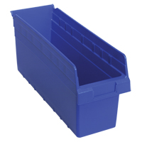 Bacs pour &eacute;tag&egrave;re Store-Max, 6-5/8" la x 8" H x 17-7/8" p, Bleu, Capacit&eacute; 56 lb Pronet Distribution