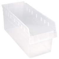 Bacs pour &eacute;tag&egrave;re Store-Max, 8-3/8" la x 8" H x 17-7/8" p, Transparent, Capacit&eacute; 56 lb Pronet Distribution