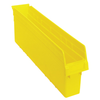 Bacs pour &eacute;tag&egrave;re Store-Max, 4-3/8" la x 8" H x 23-5/8" p, Jaune, Capacit&eacute; 68 lb Pronet Distribution