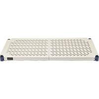 &eacute;tag&egrave;re en fils m&eacute;talliques avec tablettes en plastique, Cadre en fils m&eacute;talliques avec tablettes en plastique, Sans boulons, Capacit&eacute; 600 lb, 30" la x 72" h x 18" p Pronet Distribution