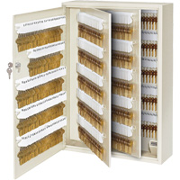 Heavy-Duty Key Cabinet, 730 Keys, Beige Pronet Distribution