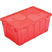 Bac emboîtable FP243C FliPak, 26,9" x 16,9" x 12,1", Rouge Pronet Distribution