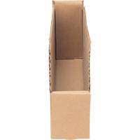 Boîtes profondes en carton ondul&eacute;, 1-15/16" la x 11-1/4" p x 4-1/2" h, Beige Pronet Distribution