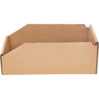 Boîtes profondes en carton ondul&eacute;, 5-3/4" la x 11-1/4" p x 4-1/2" h, Beige Pronet Distribution