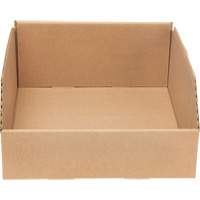 Boîtes profondes en carton ondul&eacute;, 9-3/4" la x 11-1/4" p x 4-1/2" h, Beige Pronet Distribution