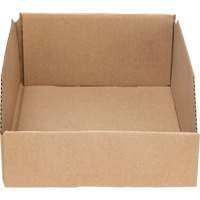 Boîtes profondes en carton ondul&eacute;, 8-3/4" la x 11-1/4" p x 4-1/2" h, Beige Pronet Distribution