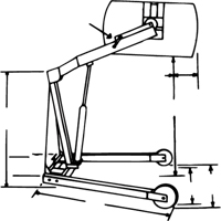 Hydra-Lift Drum Handlers, 55 US gal. (45 Imperial Gal.) Capacity Pronet Distribution