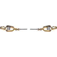 Light-Duty Bonding & Grounding Wire Assemblies - Two Alligator Clips Pronet Distribution