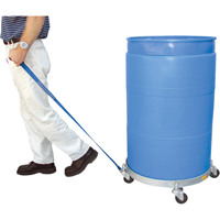 Chariots &agrave; &eacute;tages multiples pour baril, Acier, Capacit&eacute;e 900 lb, Diam&egrave;tre 23-1/2", Roue en Caoutchouc Pronet Distribution