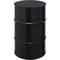 Steel Drums, 55 US gal (45 imp. gal.), Unlined, Black, Closed Top, 1A1/X1.8/300, 20 Gauge Pronet Distribution